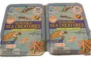 Bendon Magnetic Learning Activity STEM NEW Sealed Tin 2-Pack Sea Creatures