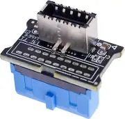 USB 3.0 Front 19PIN to 3.1 Type-C Front Panel Header Type-E Adapter 20 to 19 Pin