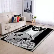 Oakland Raiders Doormat Helmet Gift Home Decor Area Rug, Welcome mat Non-slip