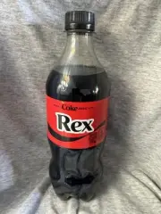 Share a Coke with Rex 2025 Personalized Gift Coca~Cola Bottle 20oz Zero