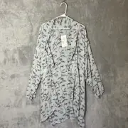 NWT Masai Kimoko Size XL Floral Print Bohemian Style Cardigan Flowy Fairy