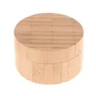 30g Empty Loose Powder Box With Grid Sifter & Puff Jar Container Cosmetic Ca _pw