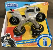 MATTEL DC SUPER FRIENDS BATMAN/BATCYCLE IMAGINEXT SUPER FUN!!
