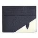 FENDI 7M0164 品牌小怪獸牛皮名片信用卡夾.深藍