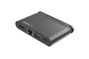 StarTech.com USB Type C Docking Station for Notebook/Monitor - 100 W - 3 x USB Ports - 3 x USB 3.0 - USB Type-C - Network (RJ-45) - HDMI - Wired - 7,