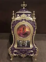 Disney Rapunzel - Purple Pendulum Clock- 32cm - Genuine & Licensed Japan - BNIB