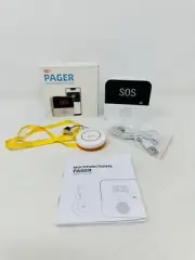 Wireless WiFi Pager SOS Call Button Emergency Alert Smart Elderly Caregiver NEW