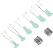 Anneome 1 Set Intelligent Ear Picks with Storage Bucket Durable Ear Spoons for Easy Wax Removal Safe Cleaning Supplies for Family and Friends