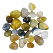 1 lb Agate, Natural tumbled stones