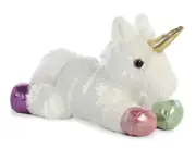 Aurora Mini Flopsie Prism Unicorn White 8 " 31774 Plush Stuffed Animal Toy