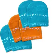 [Toe Bumpers] Toe Socks for Women Soft & Breathable for Protection - Toe Cover Socks for Blisters During Running & Hiking