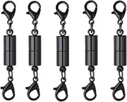 [Hewnda] 10 Pack Black Magnetic Lobster Clasp Jewelry Necklace Bracelet