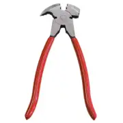 46AI 10-1/2" Hilason Western Horse Care Tool Tack Fence Plier Pvc Coat Red