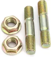 4Pcs Bar Nuts Studs Bolt for Baumr-Ag SX62 62cc Chainsaw Chain Saw