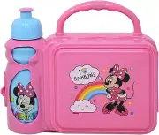 Zak Designs Minnie Mouse Combo Lunch Box - ST, Standard, Pink