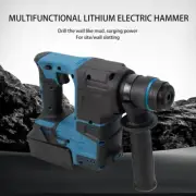 Brushless Electric Hammer Drill Rechargeable Cordless Rotary Hammer Drilling