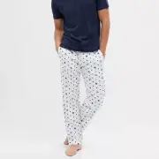 Gap Men's Flannel PJ Pants Hanukkah Print ~ cotton ~ unique ~ holiday ~ NWT