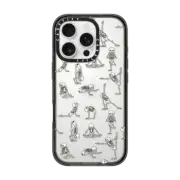 iPhone 16 Pro Impact Case Skeleton Yoga