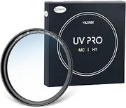 VILTROX 52mm MC UV Protection Filter 18 Multi-Layer Coatings UHD Camera Lens UV Filter, Ultra Hard Coating, Nano Coating, Hydrophobic, Scratch Resistant Ultra-Slim UV Filter for 52mm Camera Lens