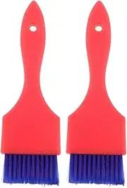 BESTYASH 2pcs Hair Coloring Brush Set for Salon and Home Use Soft Bristle Dye Applicators for Gentle Color Application Durable and Easy to Clean Hair Dye Brushes