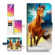 Horse TPU Phone Wallet Case Cover For Samsung Galaxy A52 4G / A52 5G - 21524