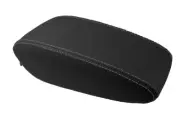 Console Lid Pull Over Cover Leather for Chevrolet Cruze 2016-2018 Gray Stitch