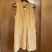 4our dreamers dress Sundance Gold Sleeveless L