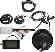 [POENVFPO] E Bike Motor Kit, 36V 250W Bicycle Lithium Battery Modification Kit for Cyclists (for 24in Rim Spokes)