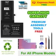 iPhone X XR XS 11 12 Pro Max 6 6s 8 7 Plus SE2 Battery Replacement High Capacity