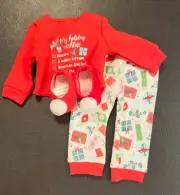 American Girl Doll Wish List Christmas Holiday Pajamas New w/out box