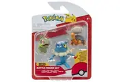 Pokemon Battle Figure Set Axew + Frogadier + Torkoal Action Figure