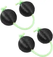 Abaodam Rhythm Stick Percussion Instruments Wooden Maracas for Boys and Girls Adults and Quiet Practice Sessions