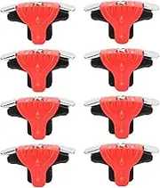 8Pcs PUBG Mobile Game Controller Trigger, Mobile Phone Game Controllers Trigger Sensitive F01 Shooter Controller Joystick Button for PUBG/Rules of Survival/Call of Duty(red)