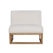 [James Lane] Vos Boucle Ivory Accent Chair