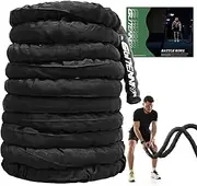 Battle Rope for Exercise, 30 ft Length, 1.5 in Diameter