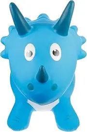 Totority Inflatable Dinosaur Ride Thickened Indoor Jumping Bouncing Plaything for Adorable Dinosaur Design for Fun and Balance Development Present for Little Ones