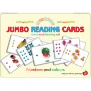 KIDS Toy Jumbo EDUCATIONAL Flashcards FLASH CARDS NUMBERS COLOURS LEARN COUNTING