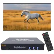UHD 4K Video Wall Controller 2x2 1x4 1x3 Max 4K60 HDMI DP Inputs for 4 TV Splice
