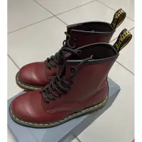 在飛比找蝦皮購物優惠-Dr.Martens 1460 八孔 酒紅色 馬丁靴 UK5