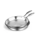 Stainless Steel Fry Pan Top Grade Induction Cooking