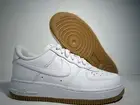 Nike Air Force 1 '07 Low 'White Gum Brown' Casual Shoe DJ2739-100 Men's Size 6