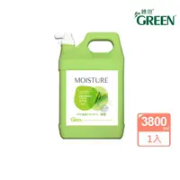 在飛比找momo購物網優惠-【Green綠的】水潤抗菌潔手乳加侖桶-綠茶3800ml(洗