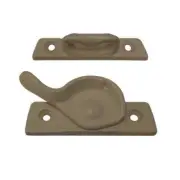 Andersen Traditional Sash Lock & Keeper in Stone Color (1968 to Present)