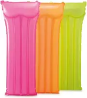 Intex Air Inflatable Pool Mat, Neon Frost