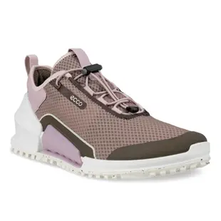 ECCO BIOM 2.0 W 健步透氣織物防水戶外運動鞋 女鞋 灰粉色/冰紫粉