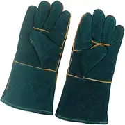 1Pair Pet Bite Gloves Reptile Handling Protective Gloves for Durable Bite Resistant Pet Playing Gloves for Cats and Dogs