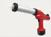 12 Volt Cordless Battery Powered Power Operated Caulk Caulking Gun Tool