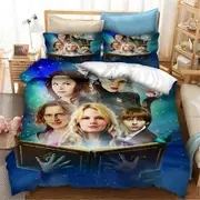 a646 Bed Sheets ed Once Upon A Time Bedding Set Pillowcase Duvet Cover Double Adult Kids Bedclothes Quilt Cover3-Piece Bedding Set (1 Duvet Cover +