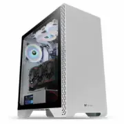 Thermaltake S300 Tempered Glass Snow Mini ITX/M-ATX/ATX Case, CA-1P5-00M6WN-00