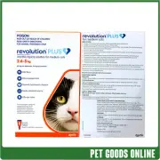 Revolution Plus Orange for Cats 2.6-5Kg 6 Pack